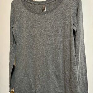 Next Level lightweight grey long sleeve top XL